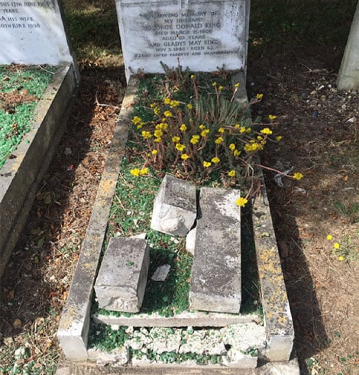Headstone Cleaning and Renovation- Churchill Memorials