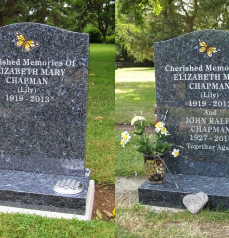 Additional Headstone Inscription