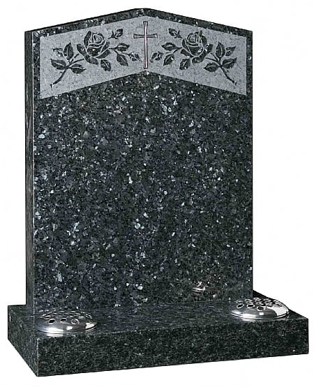 Peon shaped headstone