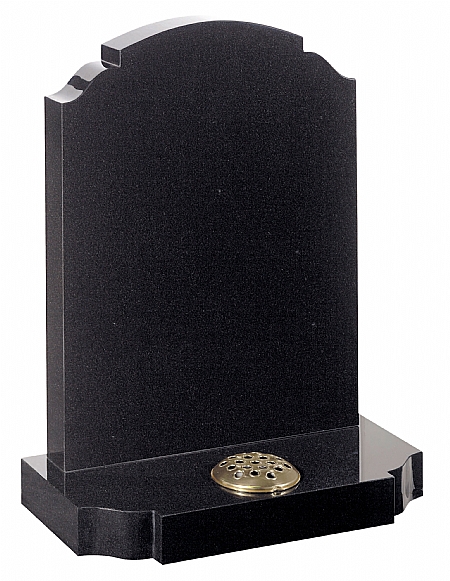 Memorials- Traditional churchyard shaped too and base- Churchill