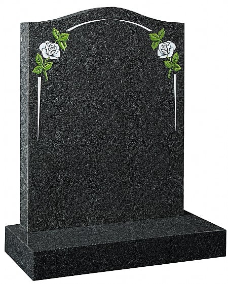 Ogee with rose design