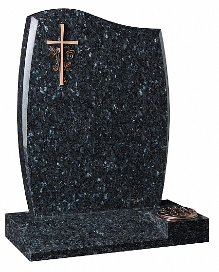 Churchill Memorials- Bronze ornament to the headstone