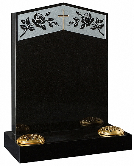 Peon shaped headstone- Churchill Memorials