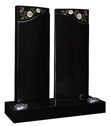 Illustated Headstone- Churchill Memorial