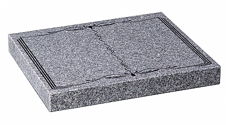 Delicate book and flower ornament- Churchill Memorials