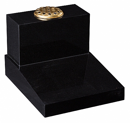 Rectangular vase and tablet