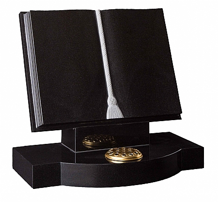 Book Headstone Memorial